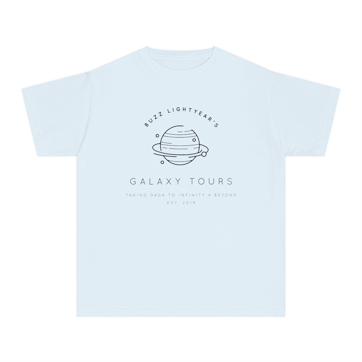 Lightyear's Galaxy Tours Comfort Colors Youth Midweight Tee