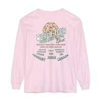 World Tour Comfort Colors Unisex Garment-dyed Long Sleeve T-Shirt