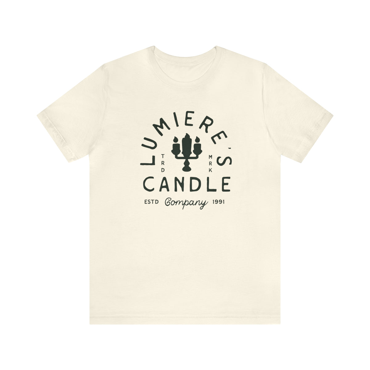 Lumiere’s Candle Company Bella Canvas Unisex Jersey Short Sleeve Tee