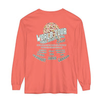 World Tour Comfort Colors Unisex Garment-dyed Long Sleeve T-Shirt