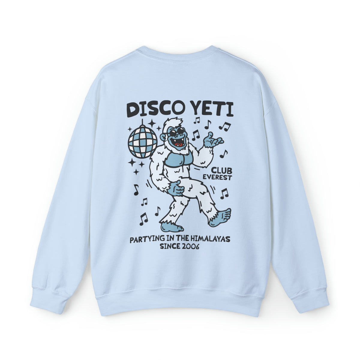 Disco Yeti Gildan Unisex Heavy Blend™ Crewneck Sweatshirt