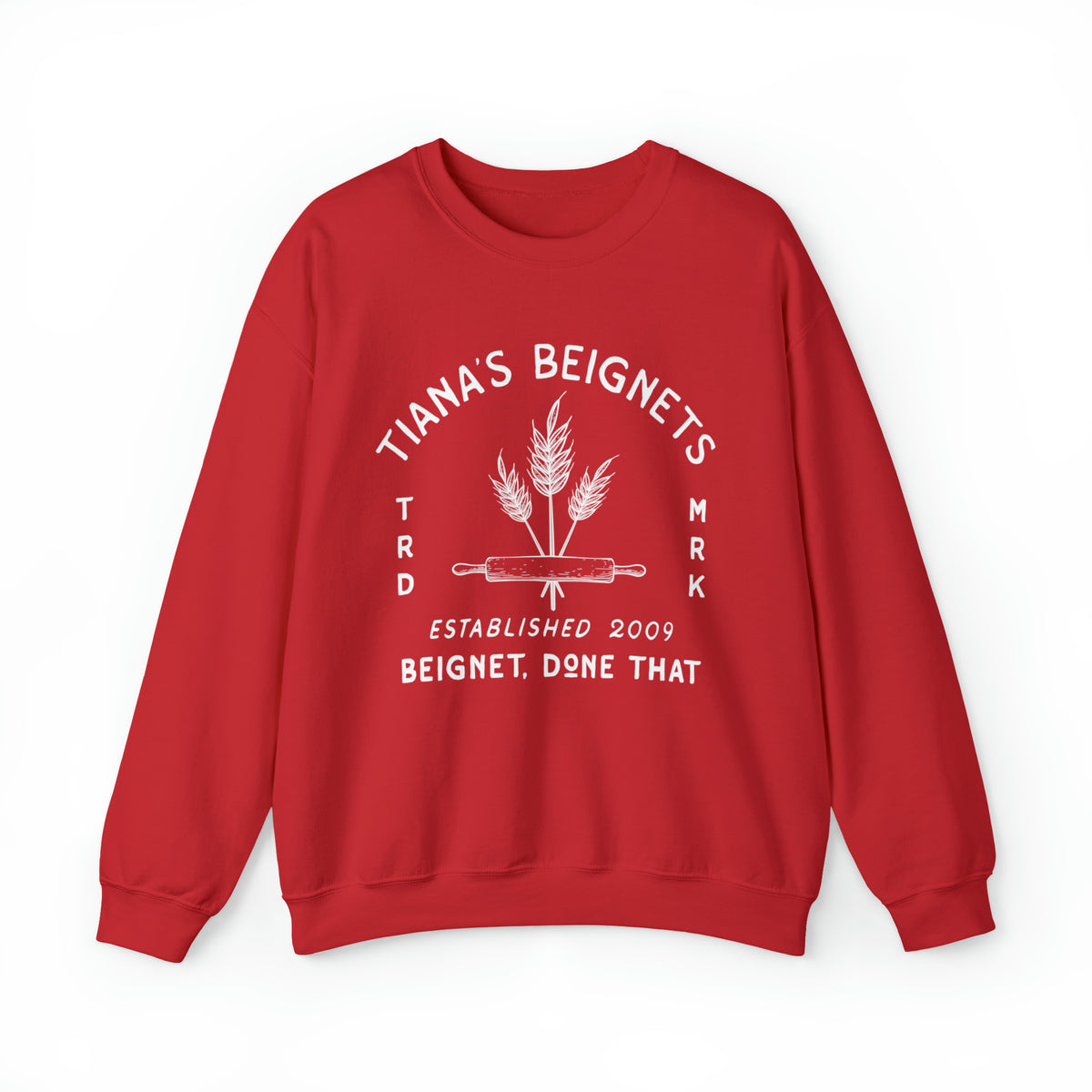 Tiana's Beignets Gildan Unisex Heavy Blend™ Crewneck Sweatshirt