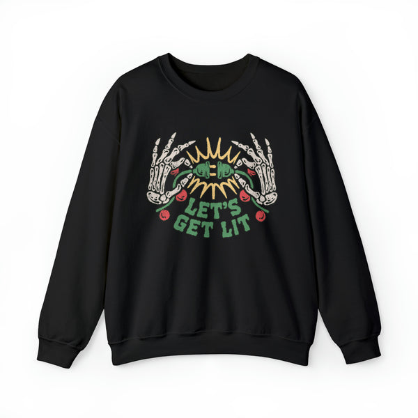 Let's Get Lit Gildan Unisex Heavy Blend™ Crewneck Sweatshirt