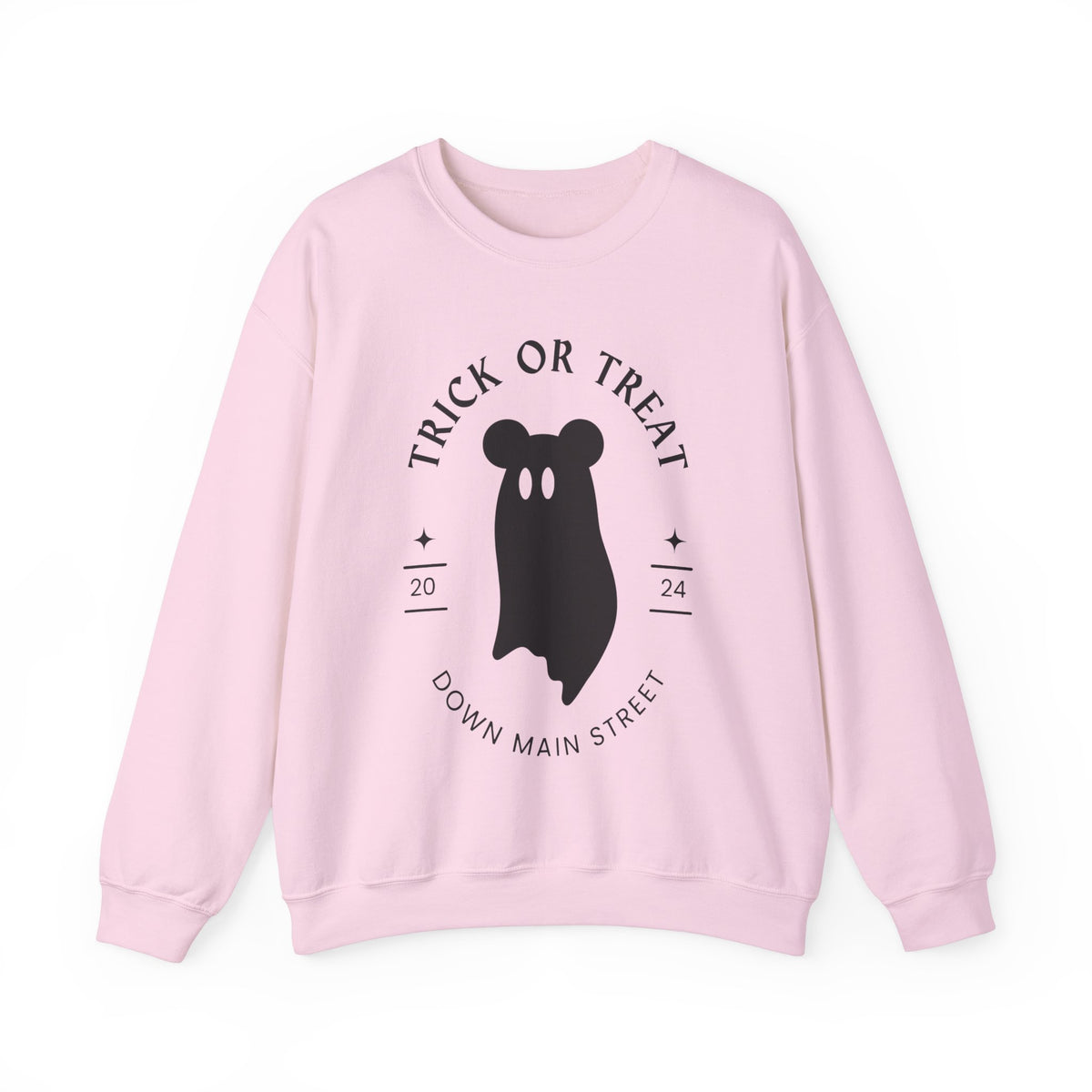 Trick or Treat Down Main Street Unisex Heavy Blend™ Crewneck Sweatshirt