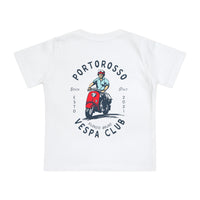 Portorosso Vespa Club Bella Canvas Baby Short Sleeve T-Shirt