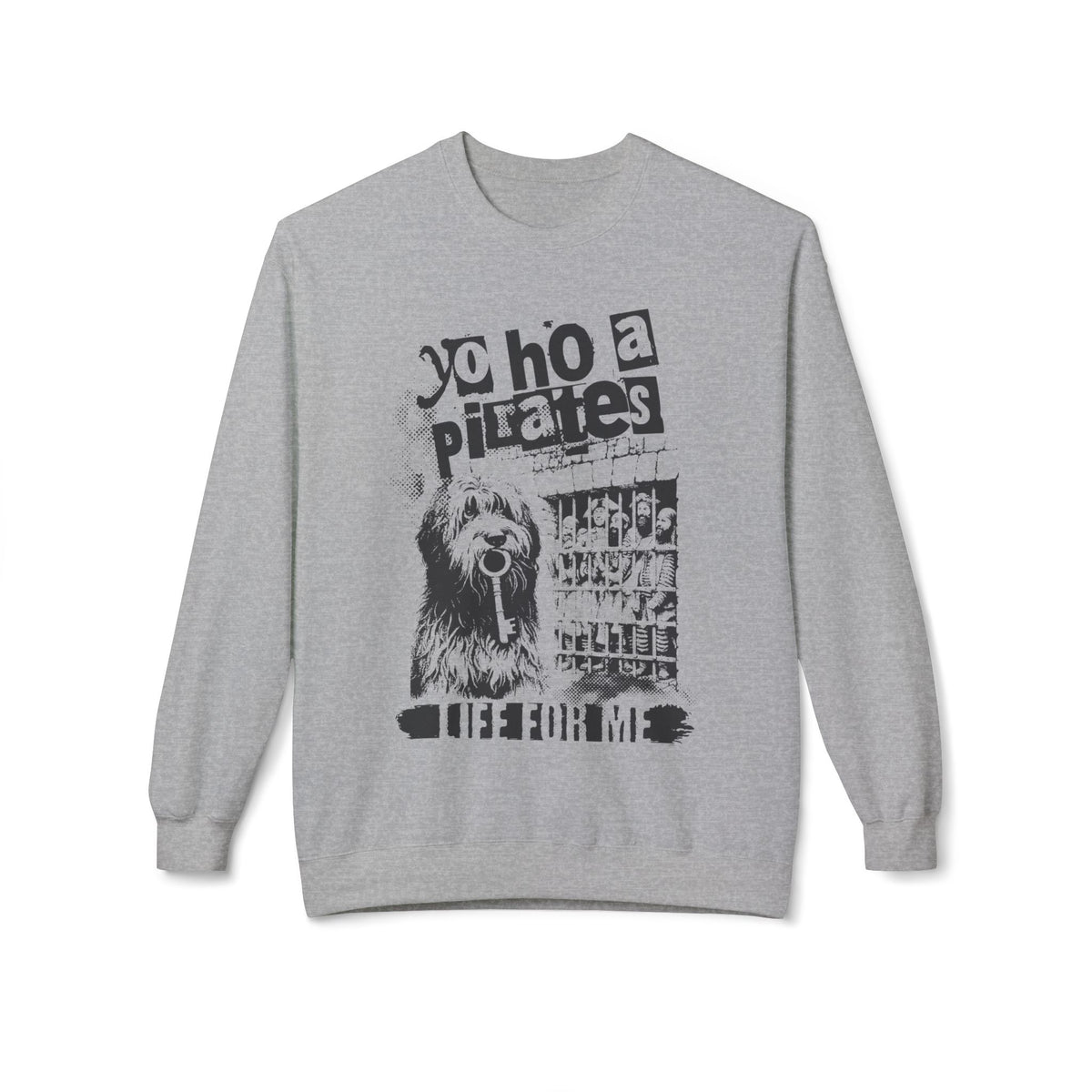 Yo Ho A Pirate's Life for Me Gildan Unisex Softstyle® Crewneck Sweatshirt