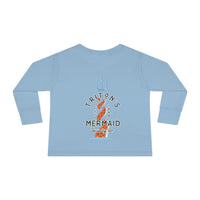 Triton's Mermaid Security Rabbit Skins Toddler Long Sleeve Tee
