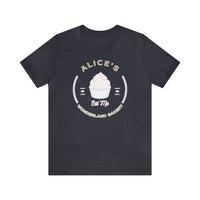 Alice's Wonderland Bakery Bella Canvas Unisex Jersey Short Sleeve Tee
