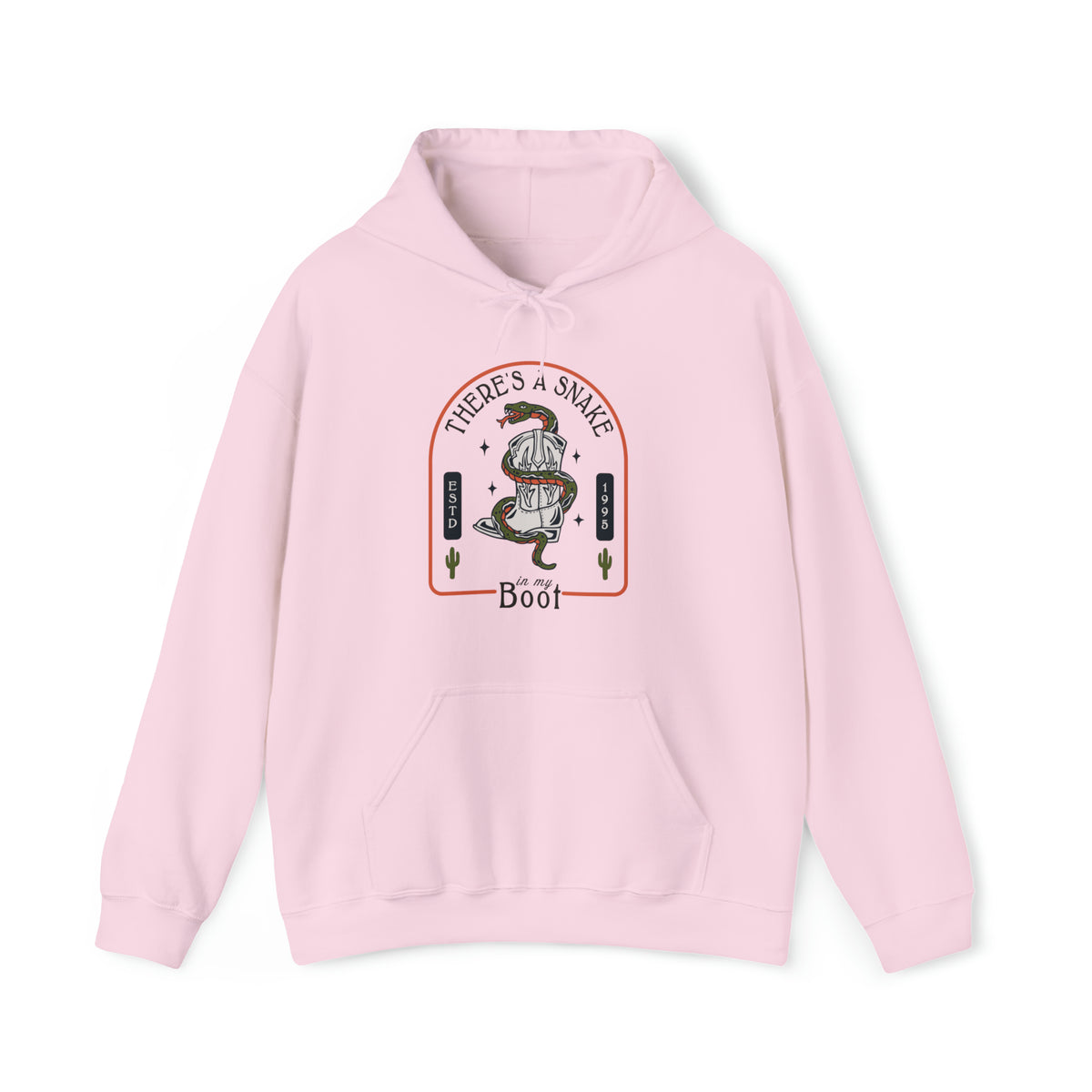 There's A Snake In My Boot Gildan Unisex Heavy Blend™ Hooded Sweatshirt