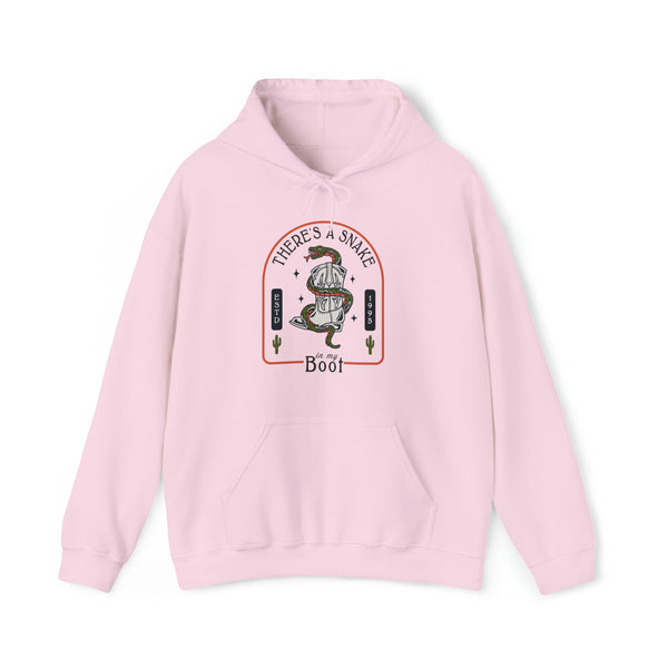 There's A Snake In My Boot Gildan Unisex Heavy Blend™ Hooded Sweatshirt