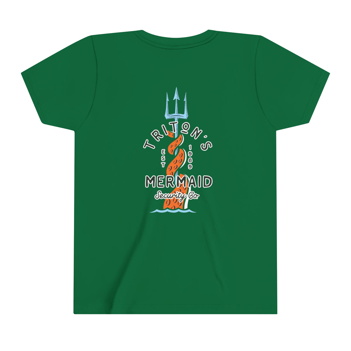 Triton's Mermaid Security Bella Canvas Youth Short Sleeve Tee