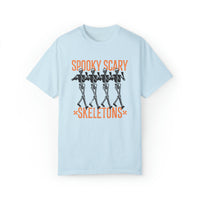 Spooky Scary Skeletons Comfort Colors Unisex Garment-Dyed T-shirt