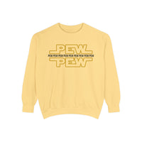 PEW PEW PEW Comfort Colors Unisex Garment-Dyed Sweatshirt
