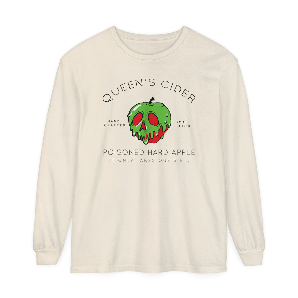 Queen’s Cider Comfort Colors Unisex Garment-dyed Long Sleeve T-Shirt