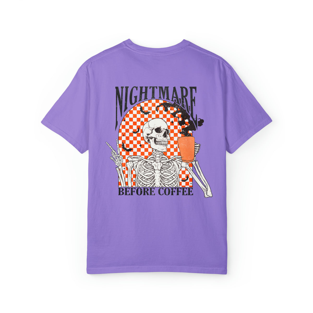 Nightmare Before Coffee Comfort Colors Unisex Garment-Dyed T-shirt