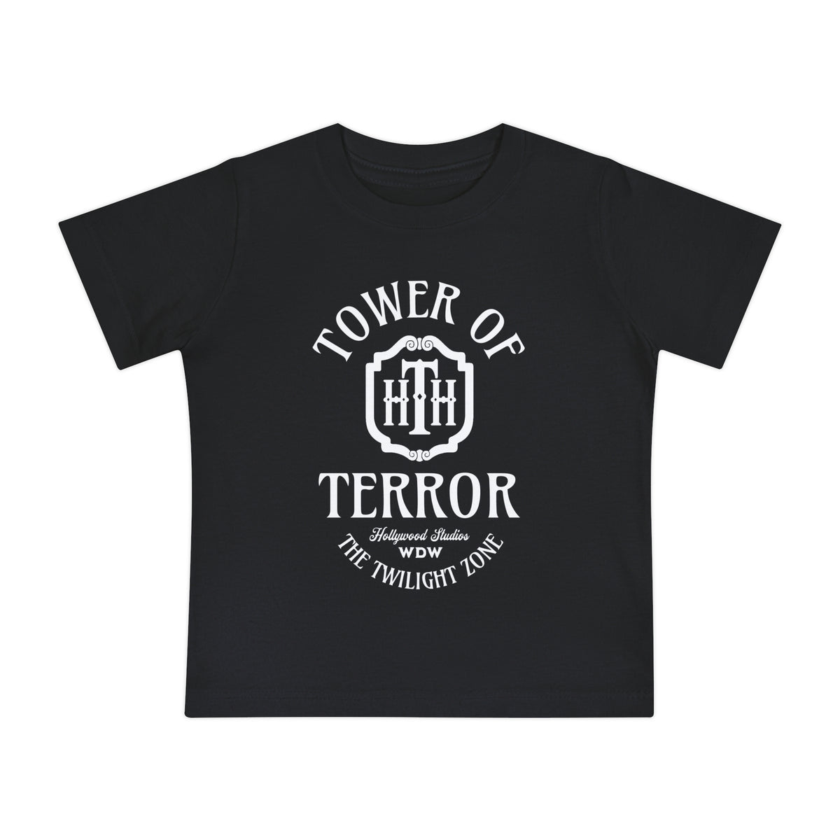 Tower Of Terror Bella Canvas Baby Short Sleeve T-Shirt