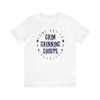 Grim Grinning Ghosts Bella Canvas Unisex Jersey Short Sleeve Tee