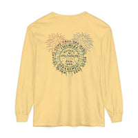 Firework Department Comfort Colors Unisex Garment-dyed Long Sleeve T-Shirt