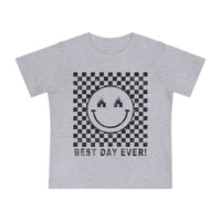 Best Day Ever Bella Canvas Baby Short Sleeve T-Shirt