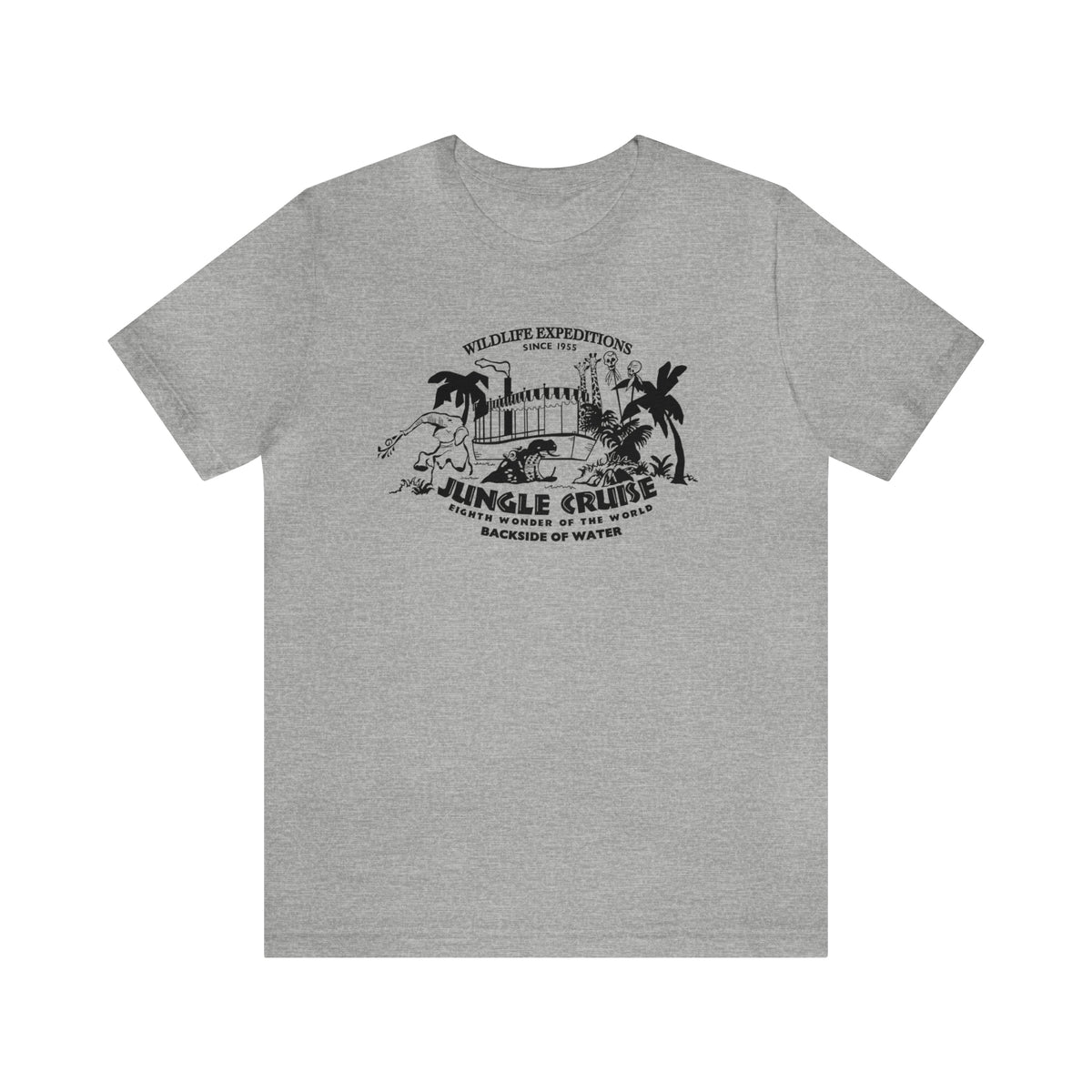 Jungle Cruise Bella Canvas Unisex Jersey Short Sleeve Tee