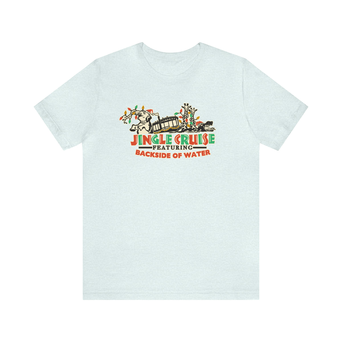 Jingle Cruise Bella Canvas Unisex Jersey Short Sleeve Tee