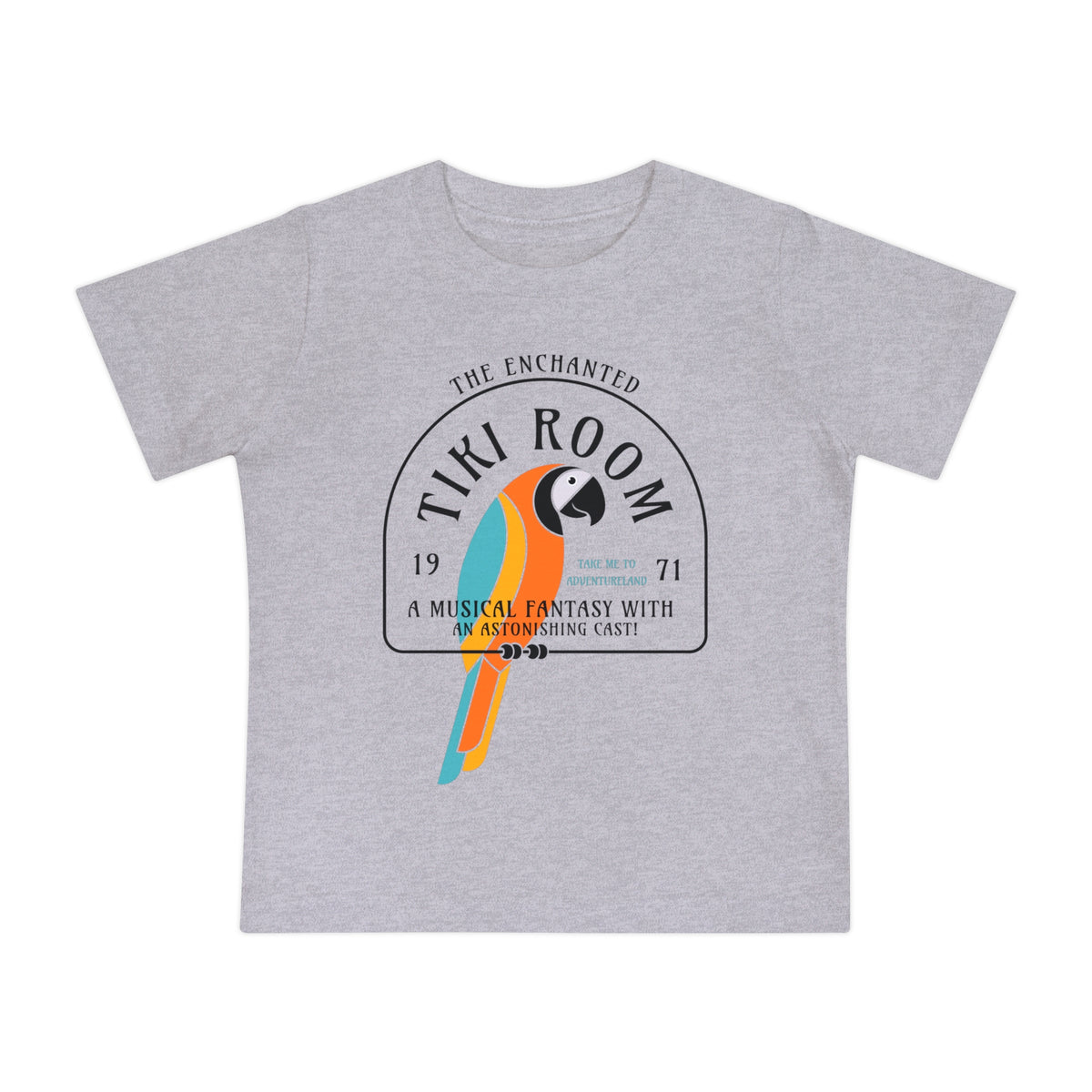 Enchanted Tiki Room Bella Canvas Baby Short Sleeve T-Shirt