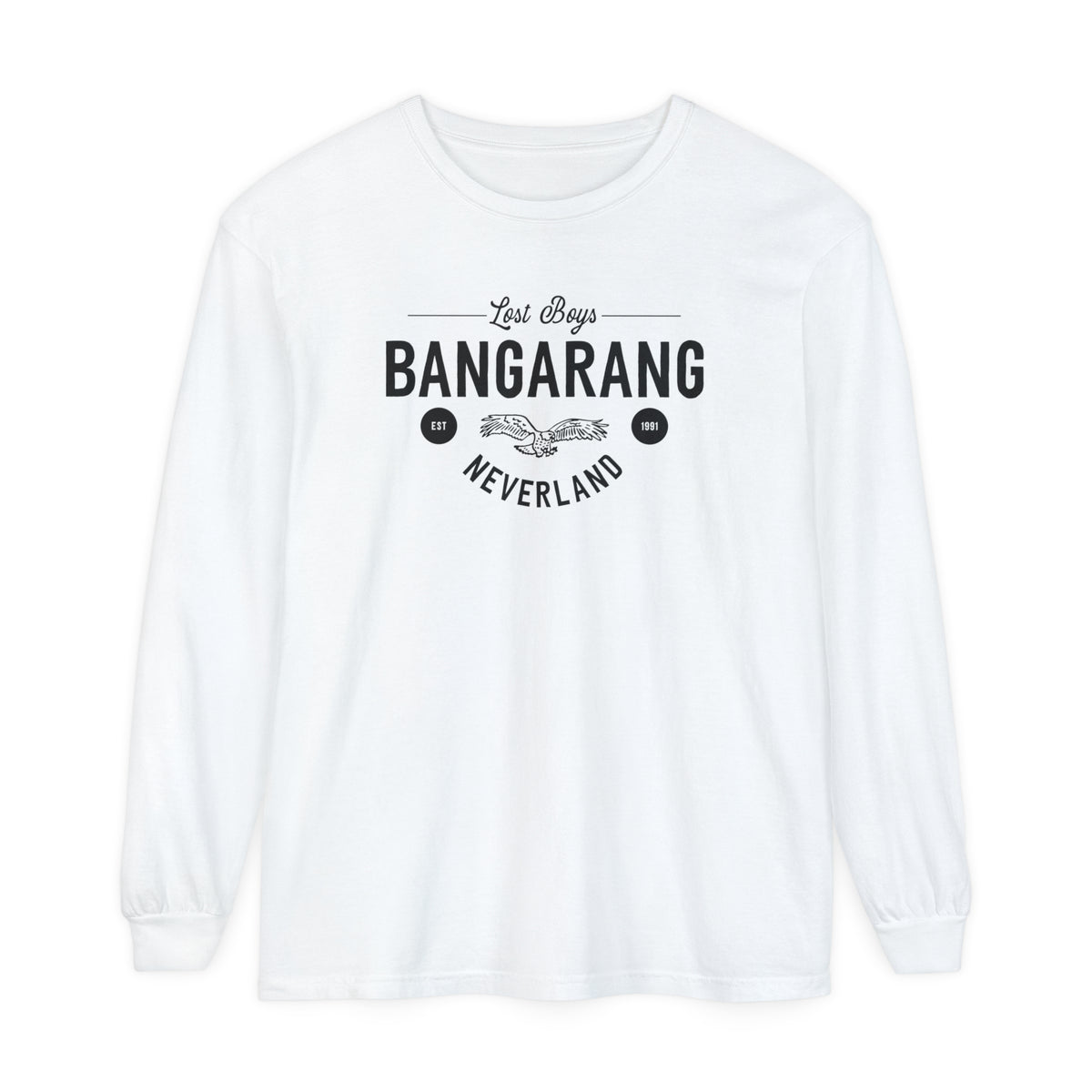 Bangarang Comfort Colors Unisex Garment-dyed Long Sleeve T-Shirt