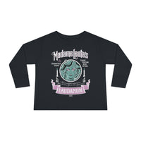 Madame Leota’s Laudanum Teal Rabbit Skins Toddler Long Sleeve Tee