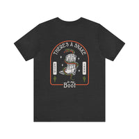There's A Snake In My Boot Bella Canvas Unisex Jersey Short Sleeve Tee