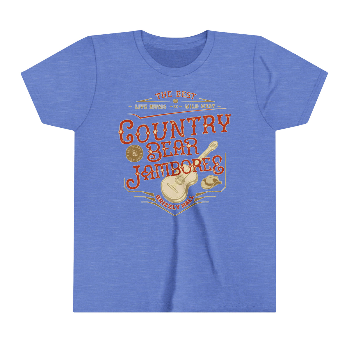 Country Bear Jamboree Bella Canvas Youth Short Sleeve Tee