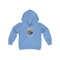 Maybe She’s A Wildflower Gildan Youth Heavy Blend Hooded Sweatshirt