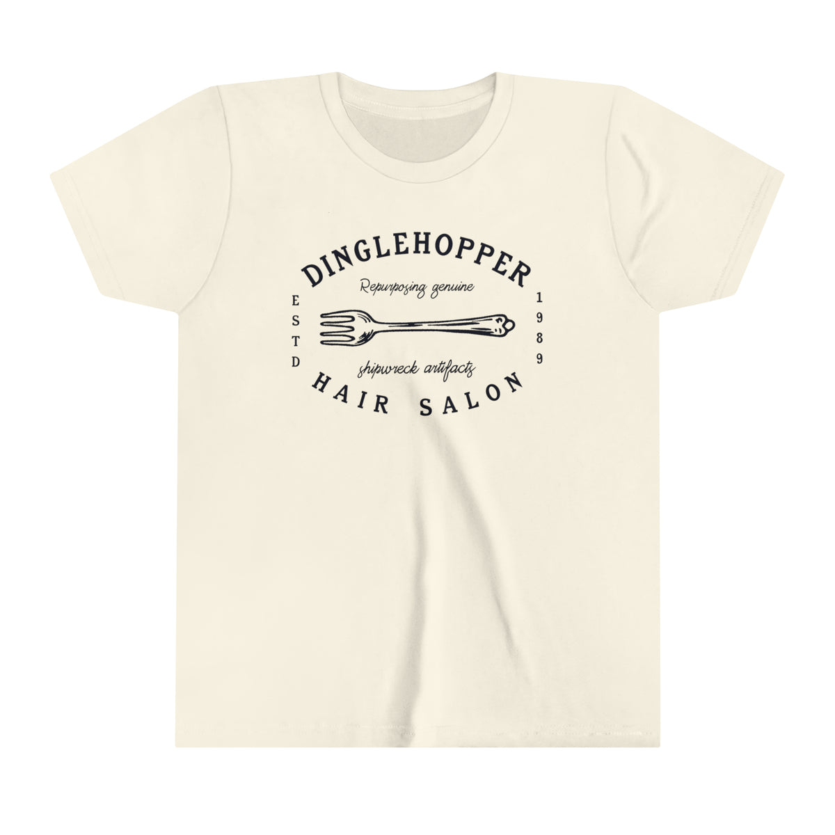 Dinglehopper Hair Salon Bella Canvas Youth Short Sleeve Tee