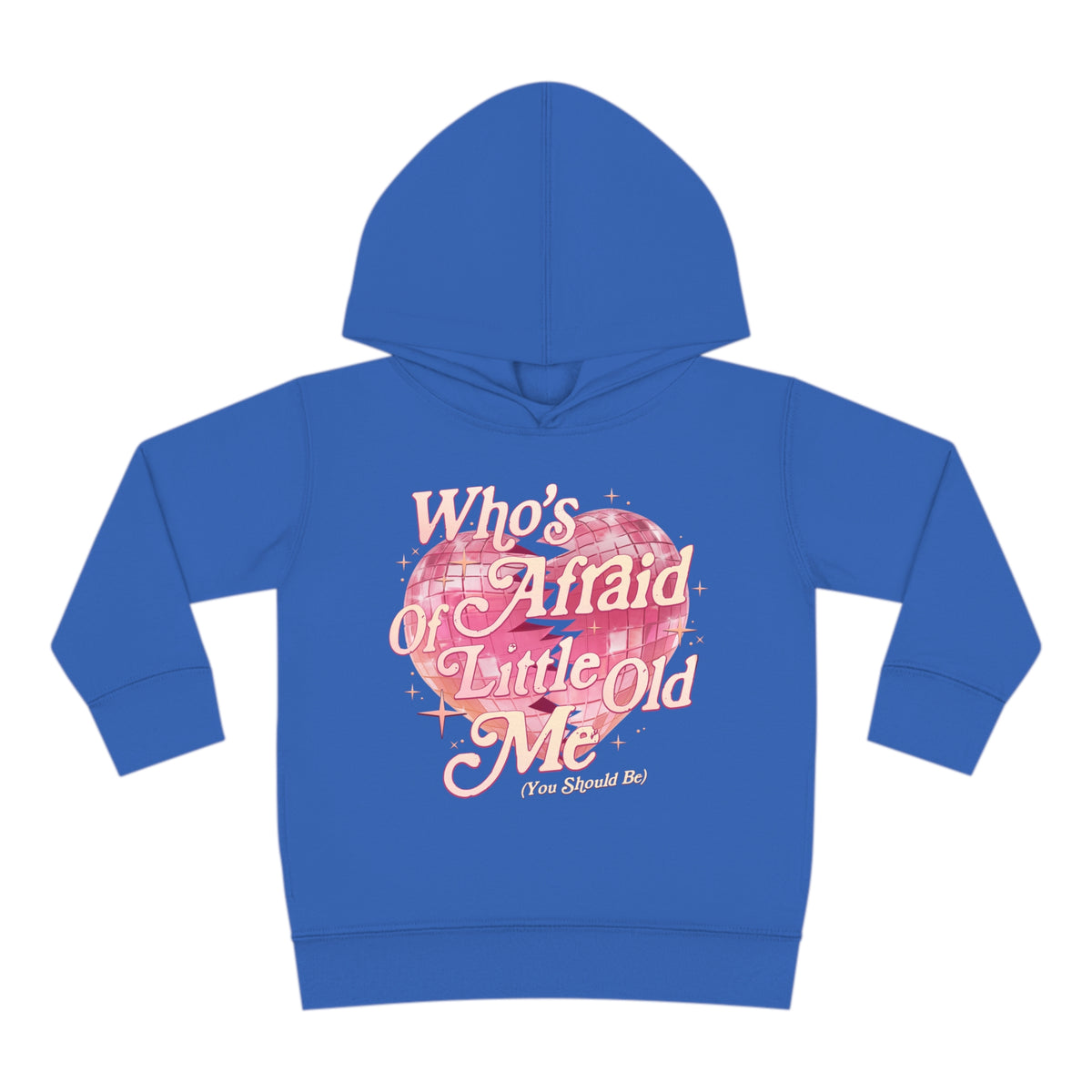 Who's Afraid Of Little Old Me Toddler Pullover Rabbit Skins Fleece Hoodie