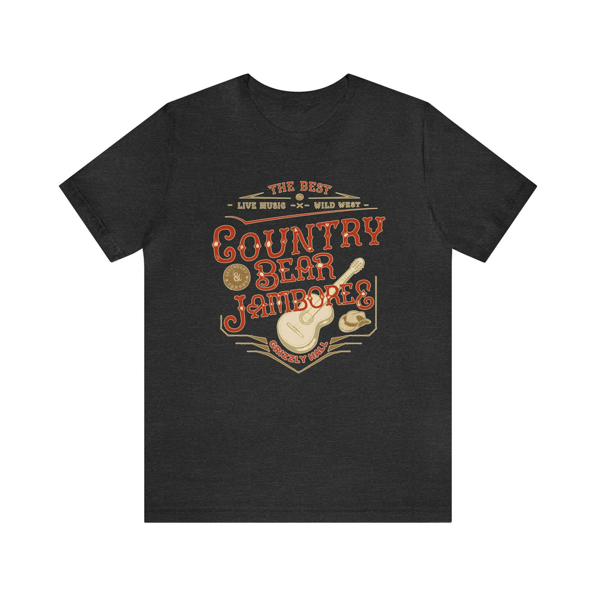 Country Bear Jamboree Bella Canvas Unisex Jersey Short Sleeve Tee