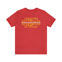 PEW PEW PEW Bella Canvas Unisex Jersey Short Sleeve Tee
