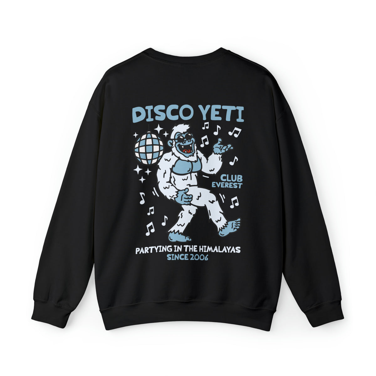 Disco Yeti Gildan Unisex Heavy Blend™ Crewneck Sweatshirt