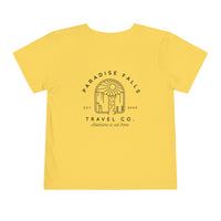 Paradise Falls Bella Canvas Toddler Short Sleeve Tee