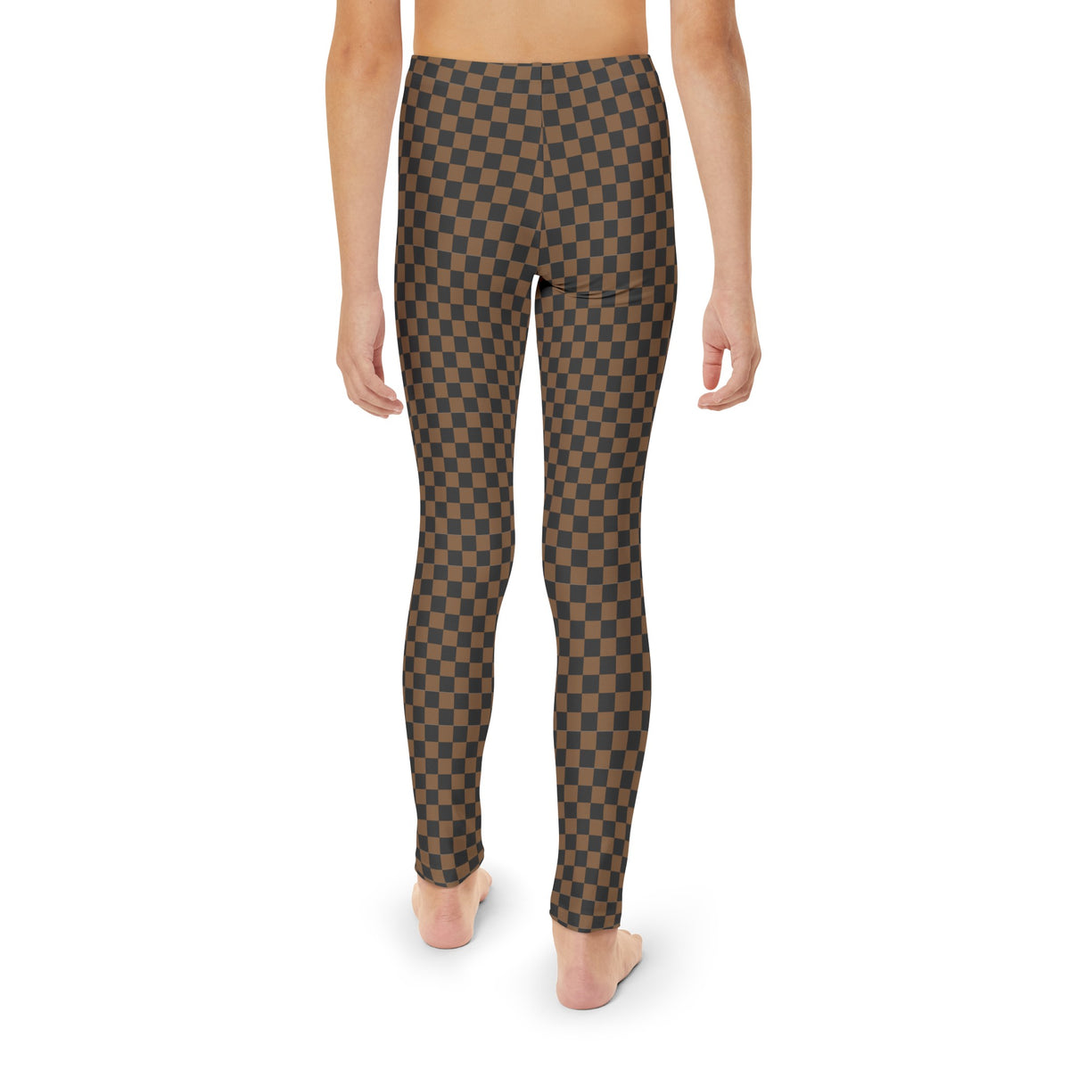 Checked Youth Full-Length Leggings