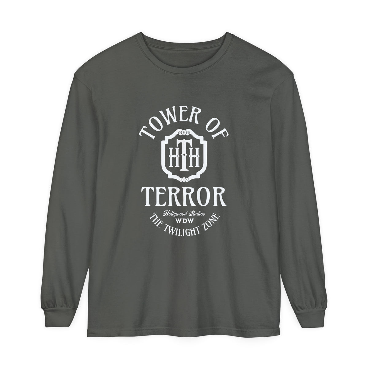 Tower Of Terror Comfort Colors Unisex Garment-dyed Long Sleeve T-Shirt