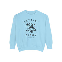 Gettin' Figgy With It Comfort Colors Unisex Garment-Dyed Sweatshirt