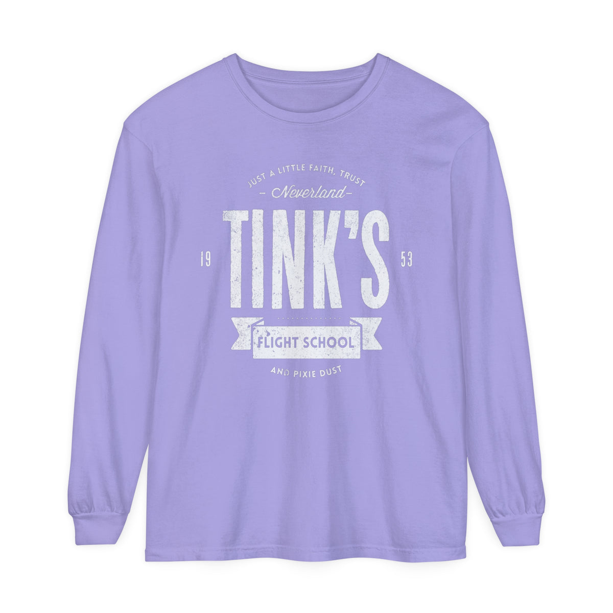 Tink's Flight School Comfort Colors Unisex Garment-dyed Long Sleeve T-Shirt