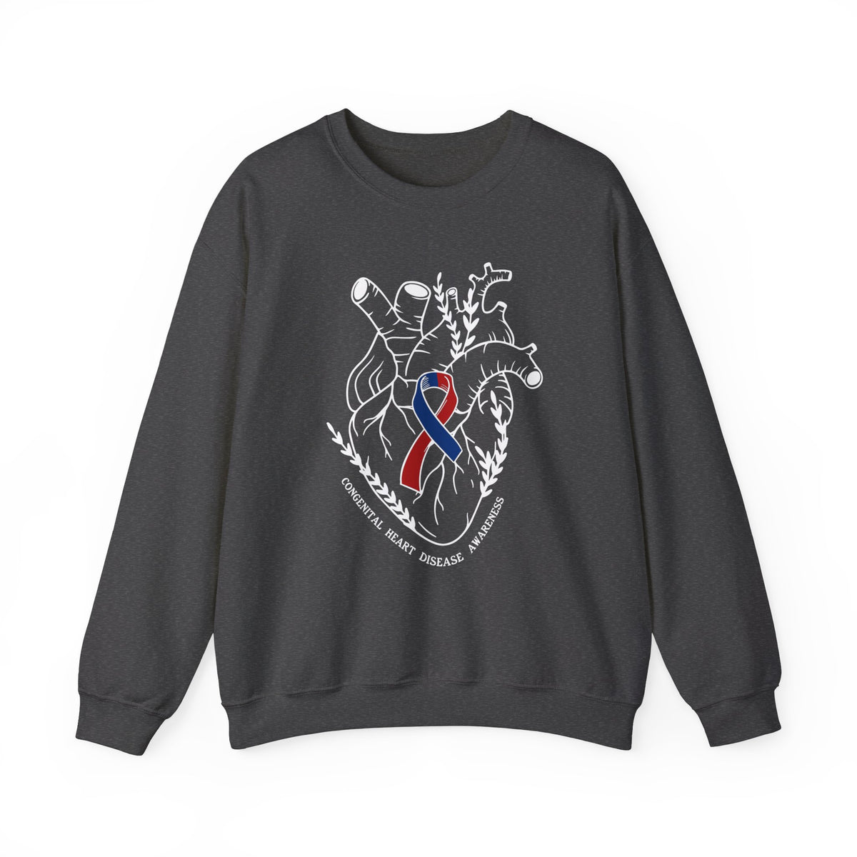 Congenital Heart Disease Awareness Gildan Unisex Heavy Blend™ Crewneck Sweatshirt