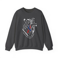 Congenital Heart Disease Awareness Gildan Unisex Heavy Blend™ Crewneck Sweatshirt