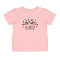 Belle's Books & Candles Bella Canvas Toddler Short Sleeve Tee