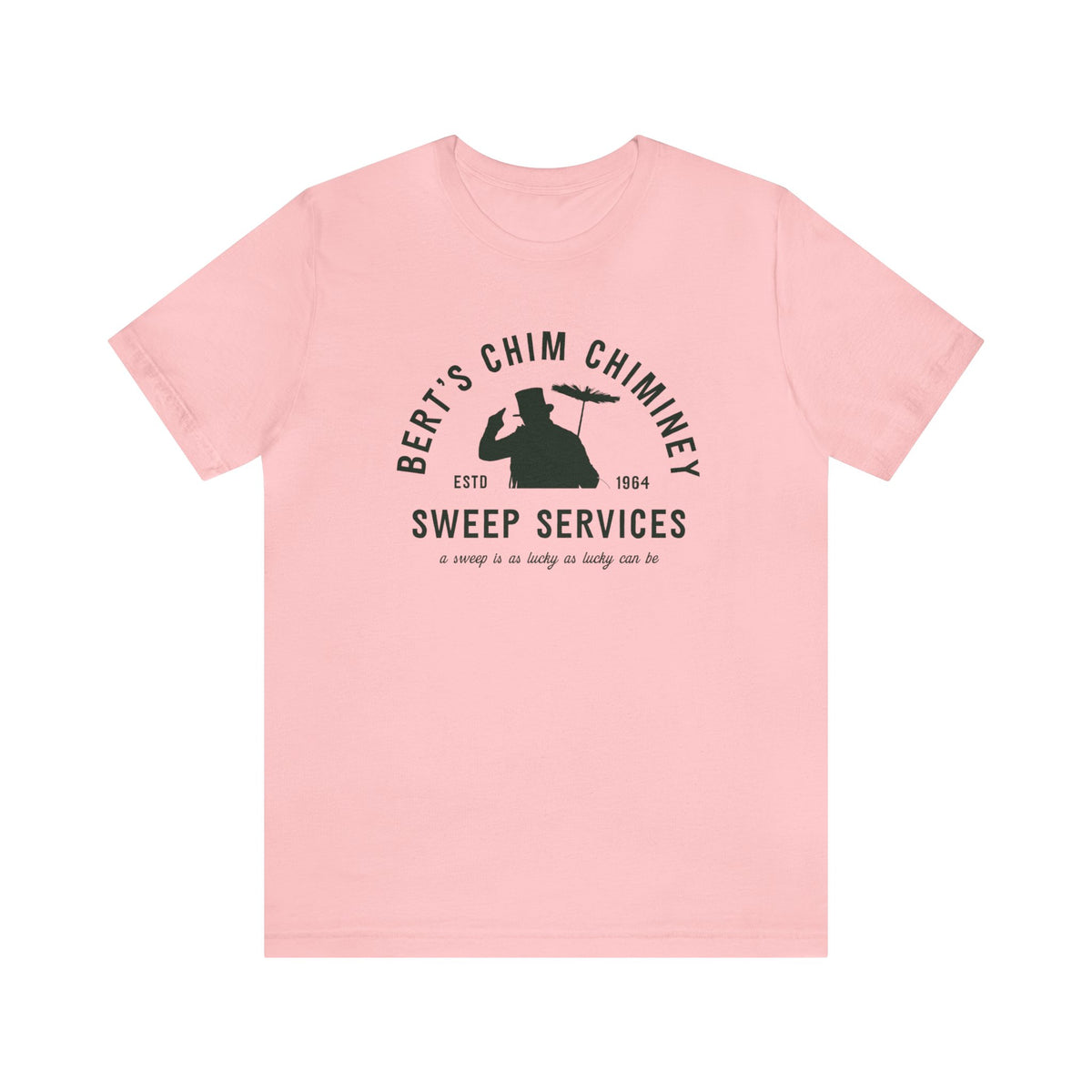 Bert’s Chim Chiminey Sweep Services Bella Canvas Unisex Jersey Short Sleeve Tee