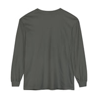 Spooky Scary Skeletons Comfort Colors Unisex Garment-dyed Long Sleeve T-Shirt