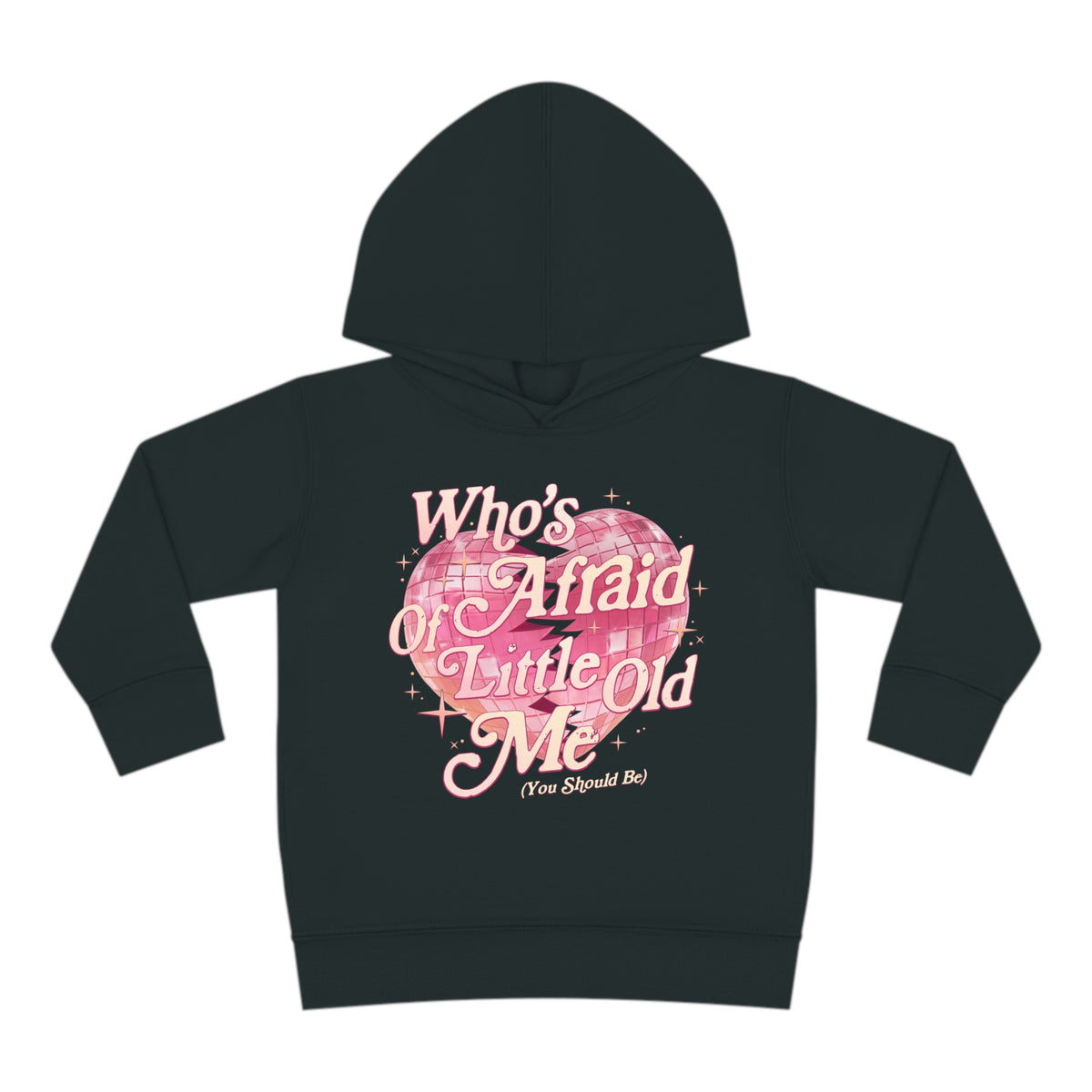 Who's Afraid Of Little Old Me Toddler Pullover Rabbit Skins Fleece Hoodie