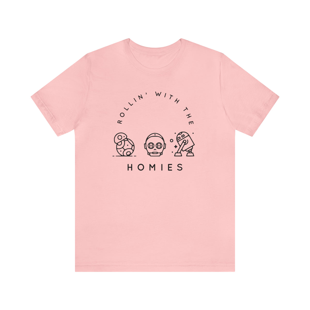 Rollin’ With The Homies Bella Canvas Unisex Jersey Short Sleeve Tee