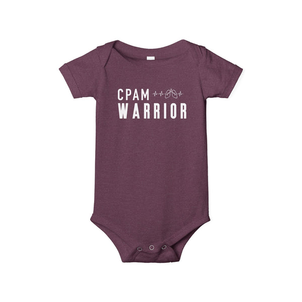 CPAM Warrior Bella Canvas Infant Jersey One Piece