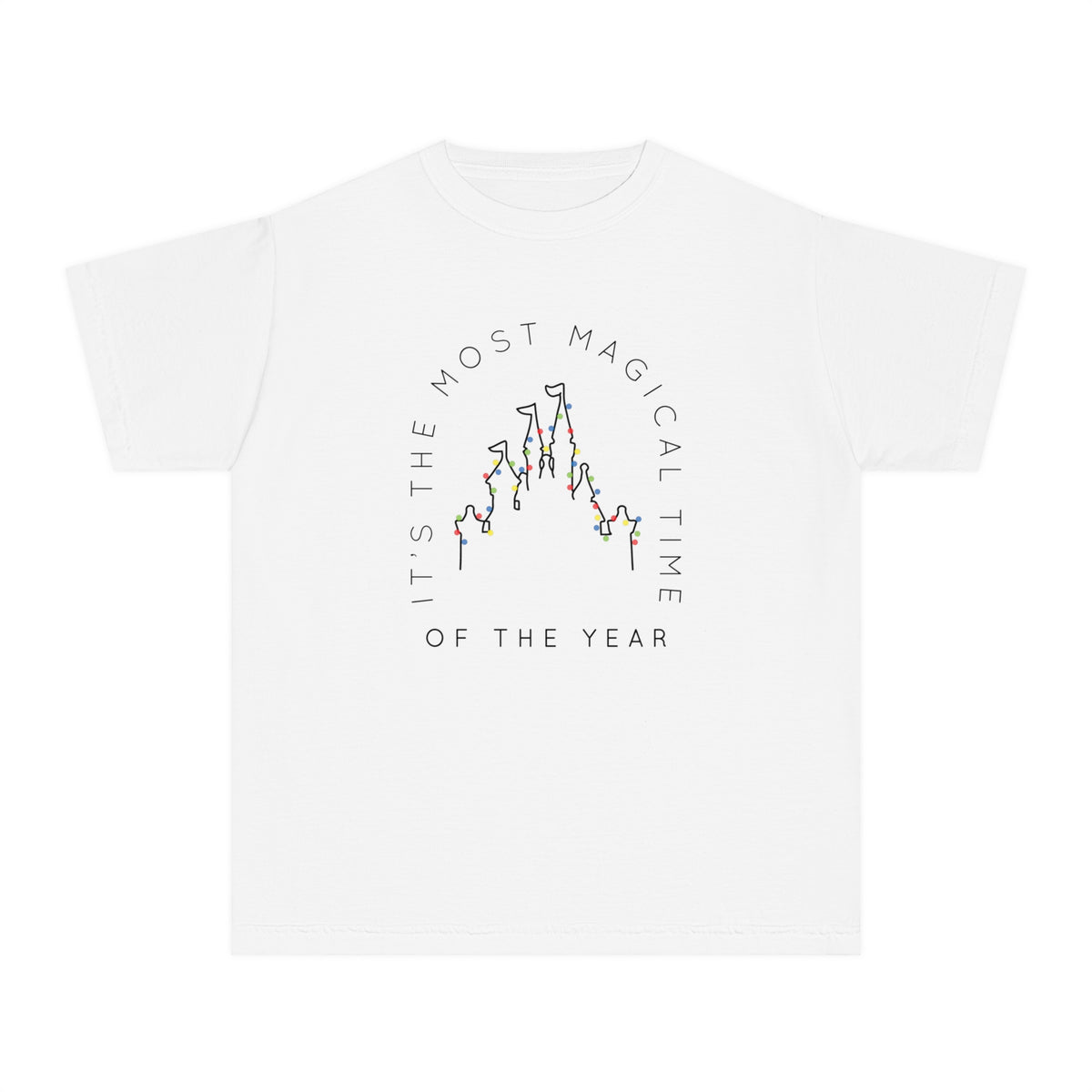 Most Magical Time Of The Year Comfort Colors Youth Midweight Tee
